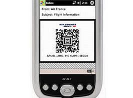 Air France : la carte d'embarquement sur téléphone portable disponible pour les DOM