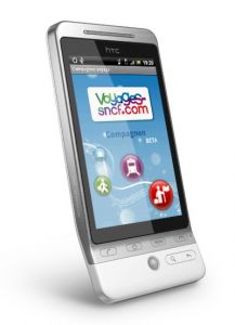 Voyages-sncf.com propose sa première application sous Android de Google