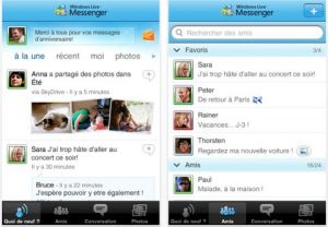 Windows Live Messenger débarque sur iPhone
