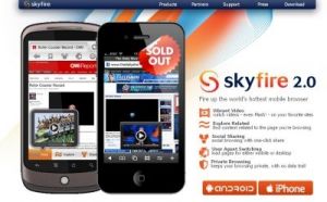 Les terminaux mobiles d'Apple convertis à Flash avec Skyfire