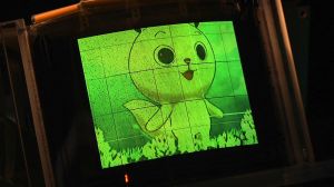 Nouveau prototype d'écran flexible chez NHK