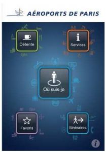 Aéroport de Paris lance une application de géolocalisation indoor