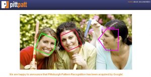 Google acquière la société de reconnaissance faciale PittPatt