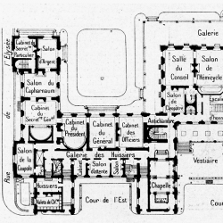 Porte-clé Palais de l'Élysée - Élysée x Drago