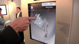 Les &eacute;crans 3D au CeBit