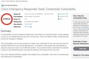 Emergency Responder et d'autres produits de Cisco vulnérables